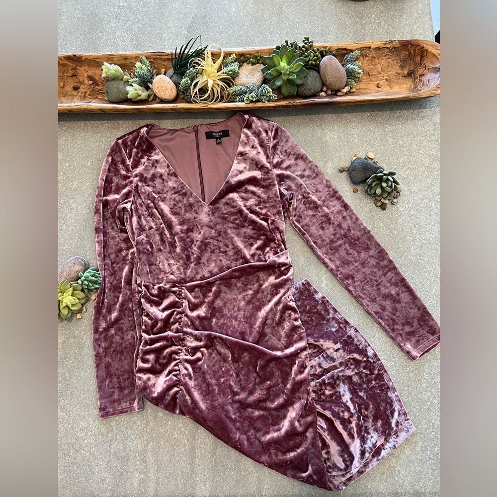 GUESS Velvet Cocktail Dress